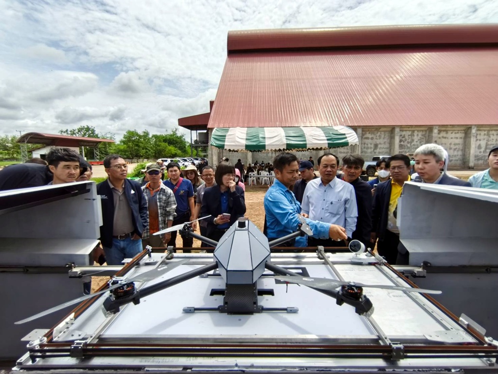 คณะวิศวกรรมศาสตร์ มข. ส่งมอบเทคโนโลยี AI และ Drone จัดการอ้อยยั่งยืนลดปัญหา PM