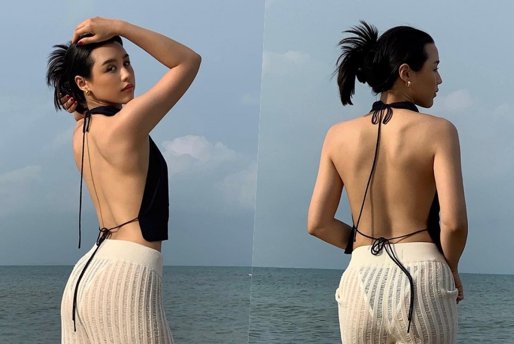 "ลิลลี่ ภัณฑิลา" ฟาดซีทรูอวดบั้นท้ายกลมเด้ง