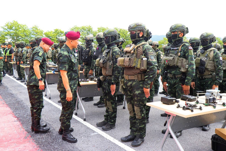 กองพลรบพิเศษที่ 1 จัดแข่งทักษะโดรน ยกระดับขีดความสามารถกำลังพล