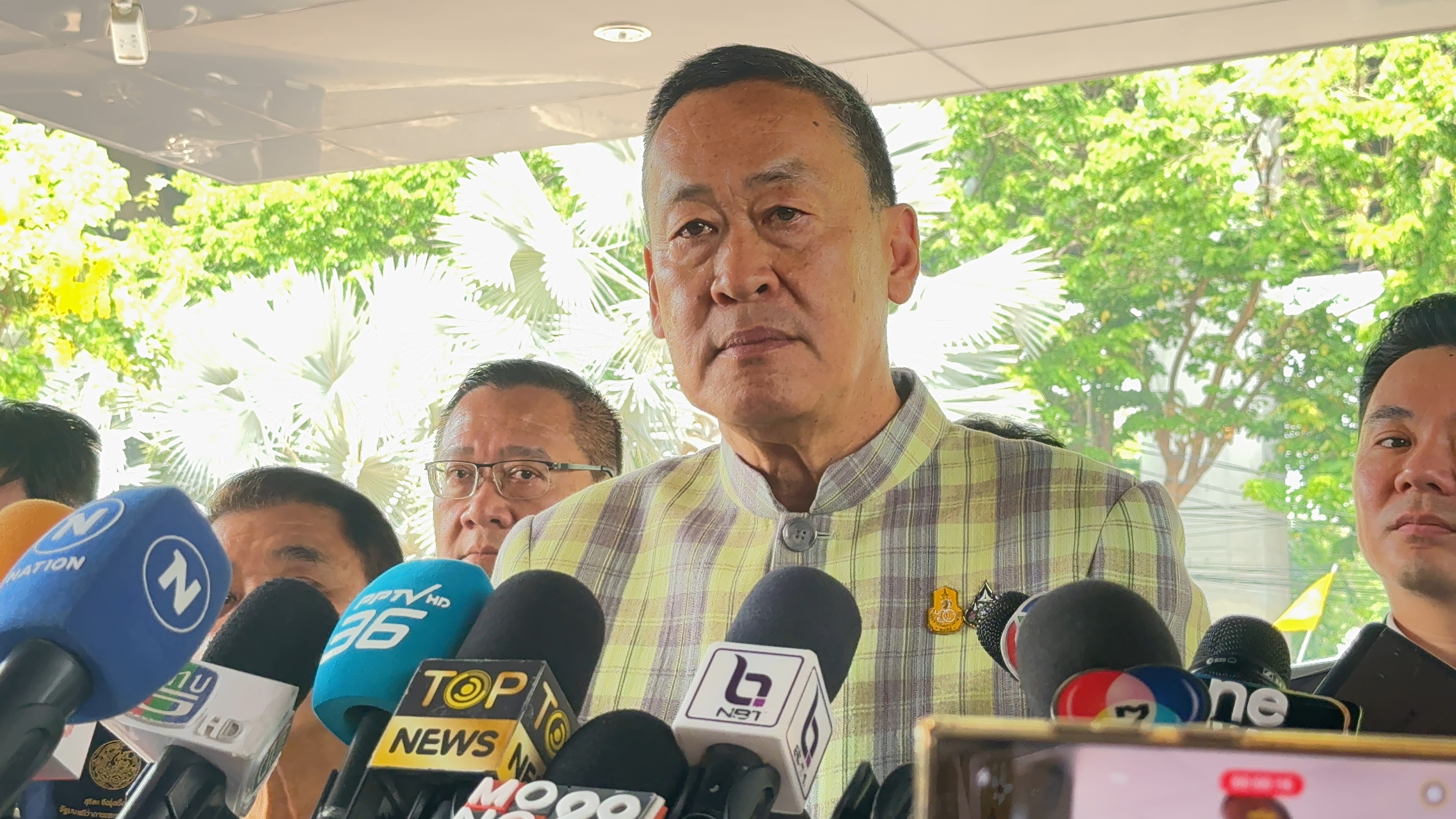 "นายกฯ" ยัน "เมียวดี" ยังไม่แตก สั่ง "กองทัพ-กต." ส่งข้อความให้ชัดเจน ลั่นไม่ยอมให้ใช้น่านฟ้าไทย