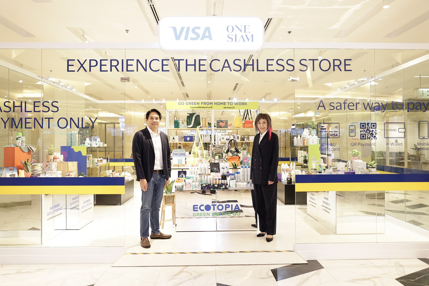  สยามพิวรรธน์ผนึกวีซ่า เปิด Visa Pop-Upร้านค้ารูปแบบ Cashless Retail Store สมบูรณ์แบบครั้งแรกในไทย