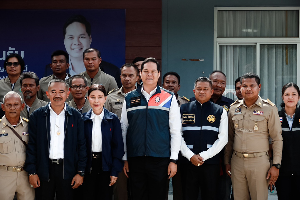 “สรรเพชญ” ลงพื้นที่ท่าศาลา ดันพัฒนาชายหาดบ่อนนท์ ยกระดับแหล่งท่องเที่ยวสู่ “เมืองหยุด”