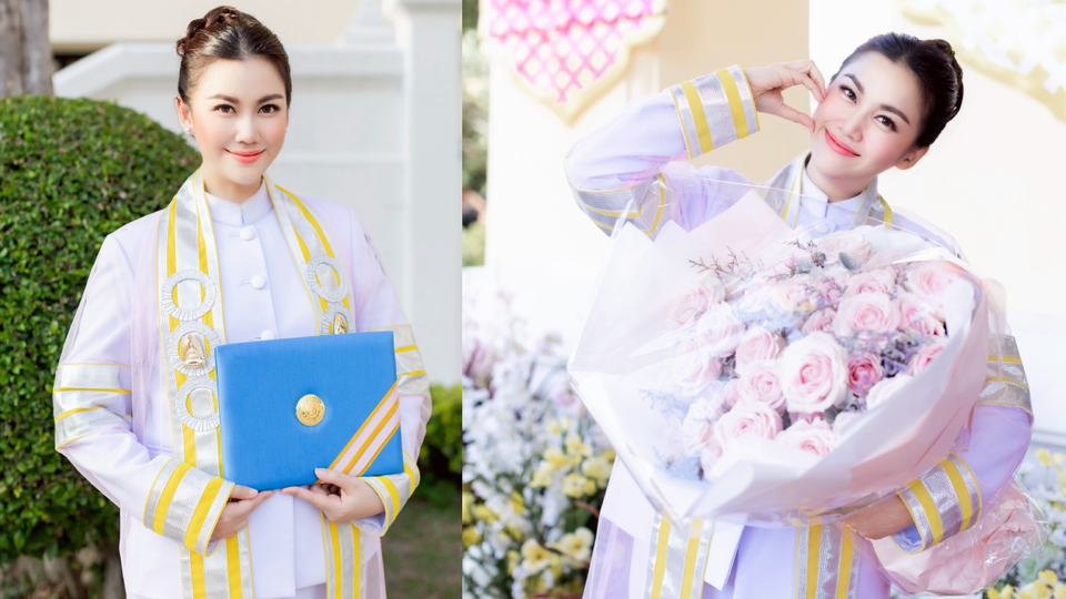 ขอแสดงความยินดี “ดร.จิรกิติยา (หมิง ชาลิสา) บุญครองทรัพย์” เข้ารับปริญญา พุทธศาสตรดุษฎีบัณฑิต มจร.