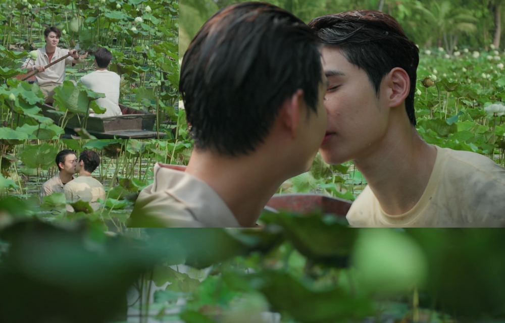 "ภูม-เซ้นต์ เสิร์ฟซีนจูบกลางนาบัว สุดโรแมนติก! ใน "หวานใจผู้ใหญ่จอม" ศุกร์นี้ฟินทะลุจอ