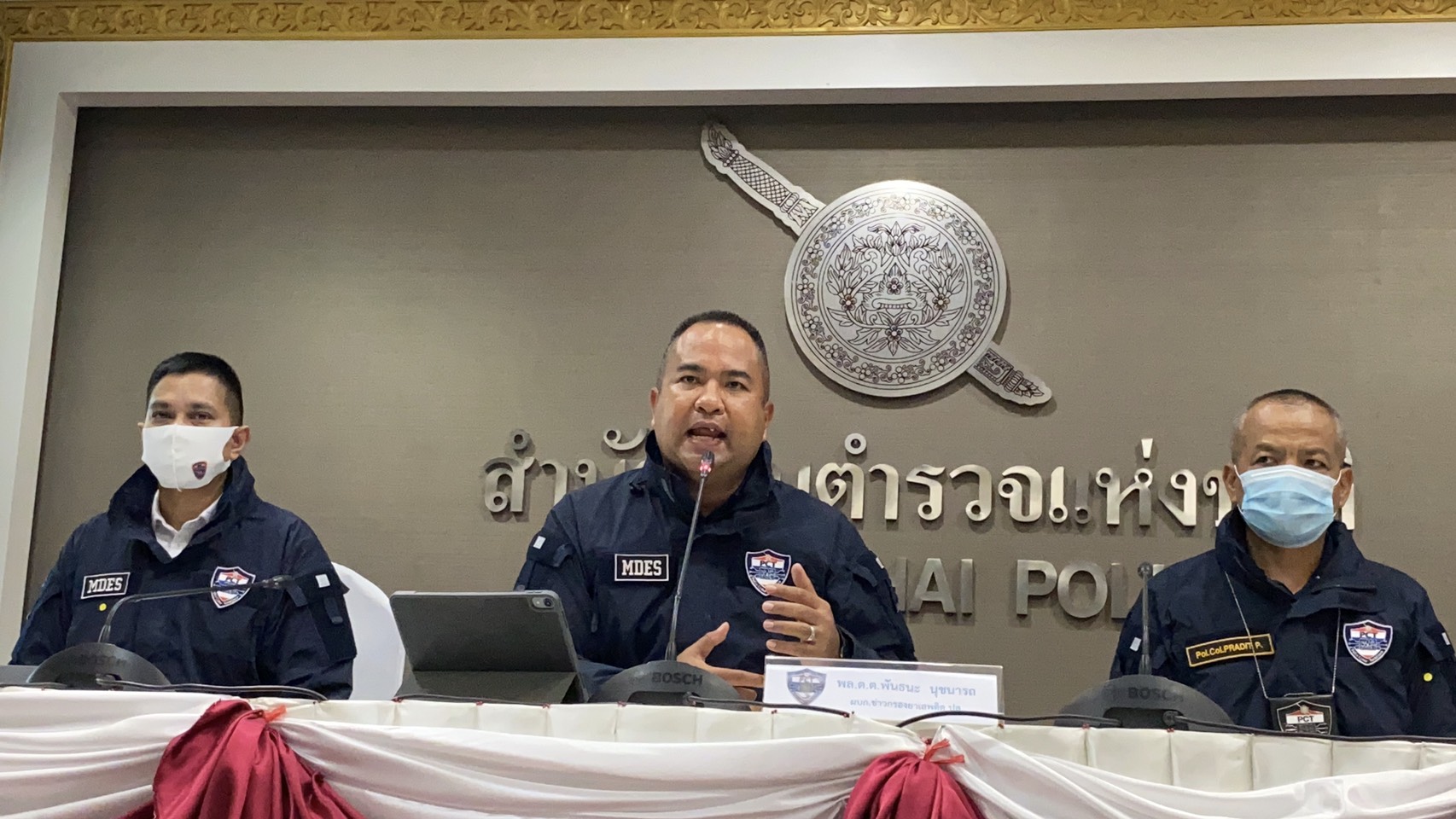 ศปอส.ตร. แถลงจับกุมแชร์ข่าวปลอม 9 ราย ฟุ้งหลังไล่จับ คนสร้างข่าวปลอมลดลง 