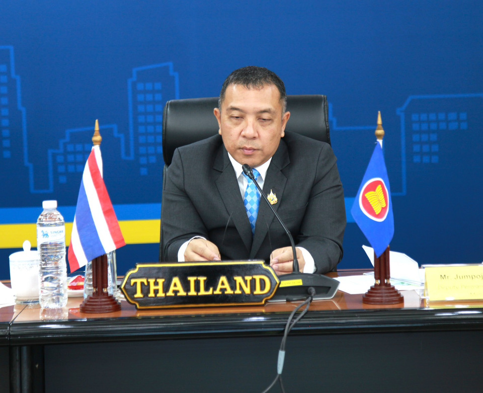 รองปลัด มท. "จุมพฏ" ร่วมประชุมระดับรัฐมนตรีอาเซียนด้านการจัดการภัยพิบัติ ครั้งที่ 13  หนุนอาเซียนสู่ผู้นำโลกด้านการรับมือภัยพิบัติ