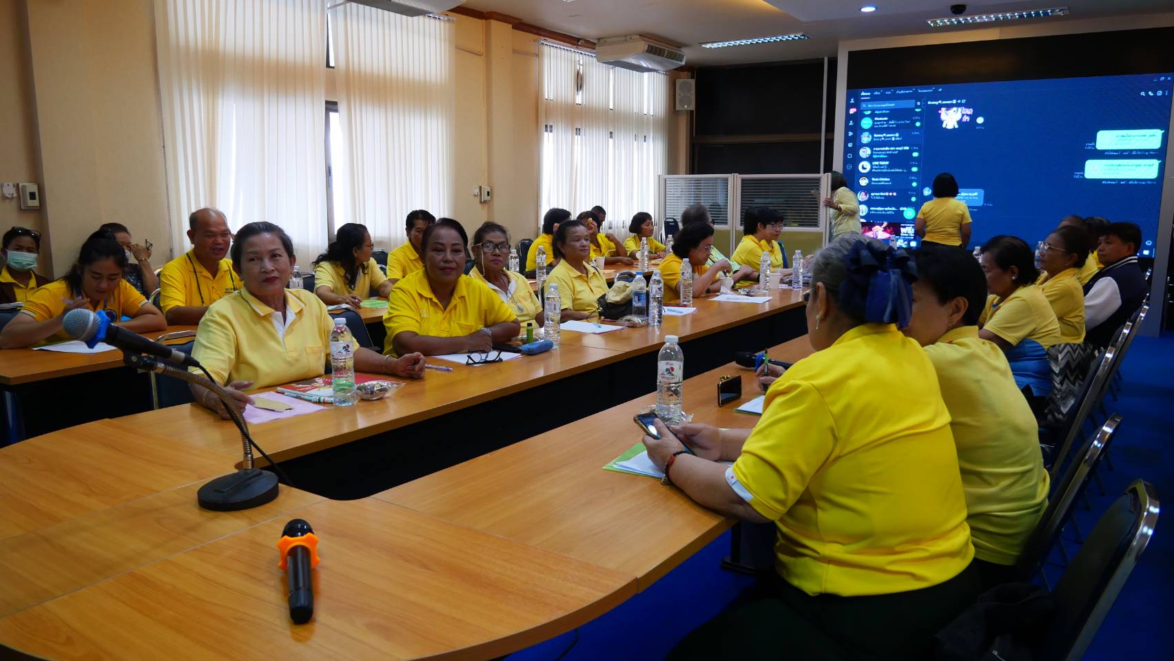 ผู้สูงอายุบางละมุงประชุมหารือโครงการผู้สูงอายุต้นแบบเพื่อสุขภาวะแบบองค์รวม 