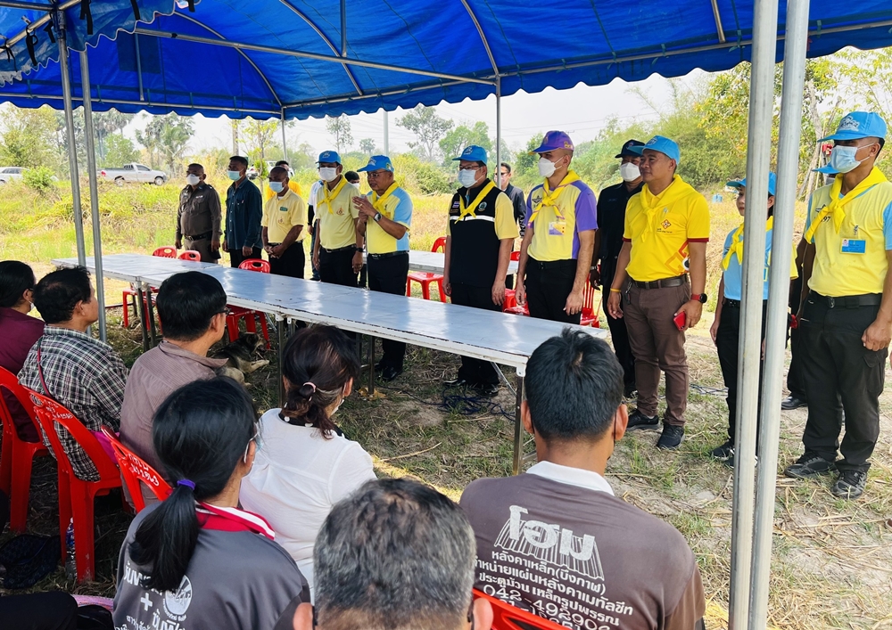 ชป.7 ลงพื้นที่บ้านโคกสว่าง สำรวจการขุดลอกลำห้วยดวน เพื่อพัฒนาและฟื้นฟูแหล่งน้ำ