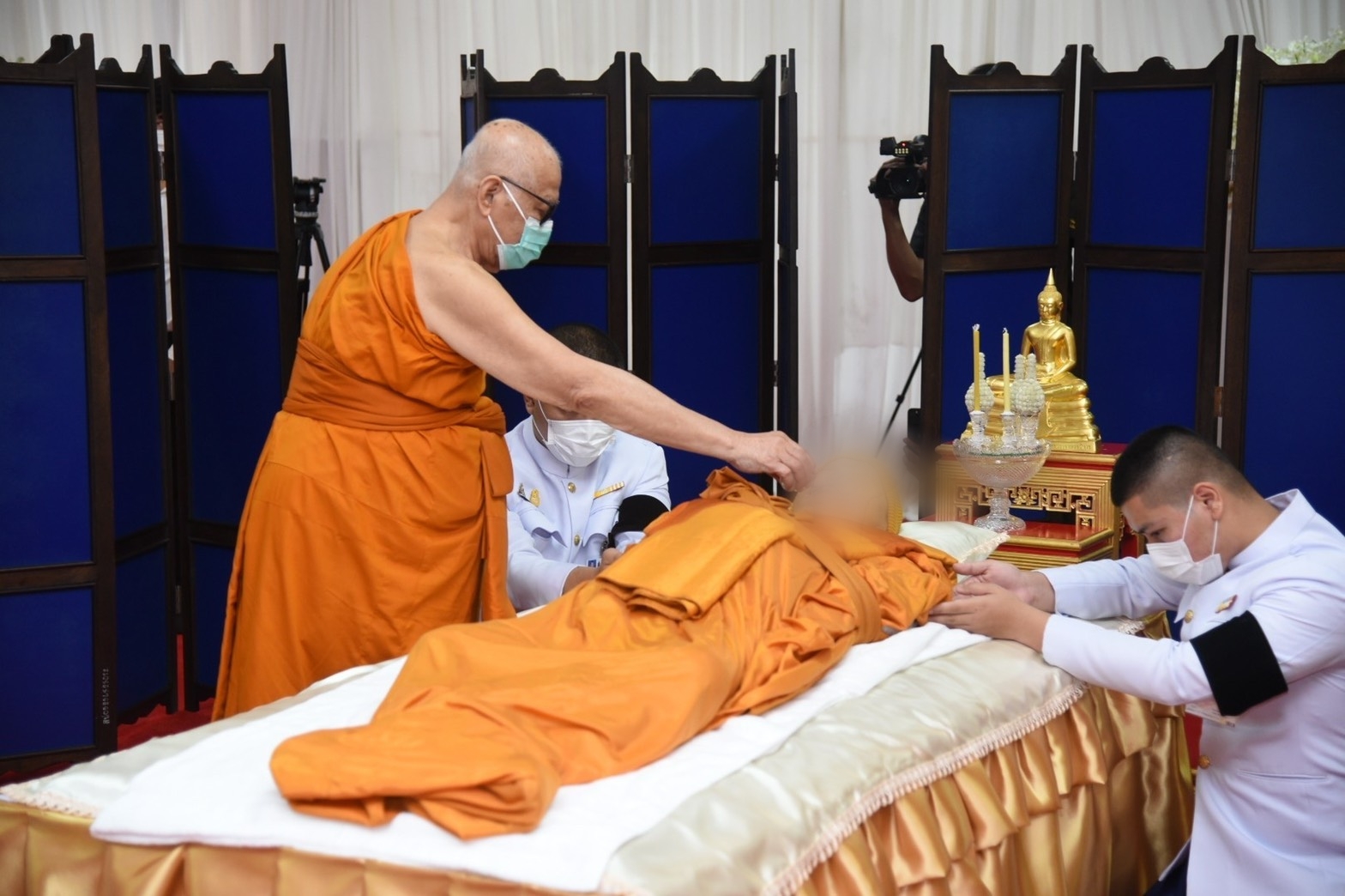 พิธีบำเพ็ญกุศลศพพระธรรมมังคลาจารย์ วิ. (ประยงค์ ปิยวัณโณ) เจ้าอาวาสวัดโสธรวรารามวรวิหาร 