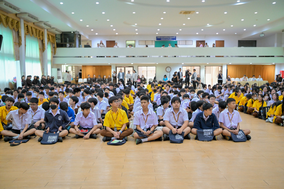 กรมการศาสนา “ส่งธรรมะถึงรั้วโรงเรียน” เปิดพื้นที่ปลอดภัย เติมธรรมะ เสริมสติ สร้างภูมิคุ้มกันทางใจแก่เด็กและเยาวชน