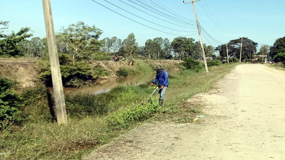คบ.ยมน่านเร่งกำจัดวัชพืช–สิ่งกีดขวางทางน้ำ ปตร.บ้านใหม่โพธิ์ทอง เสริมประสิทธิภาพบริหารจัดการน้ำ