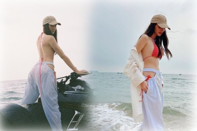 “เดียร์น่า“อวดหุ่นแซ่บในชุดบิกินี่ โพสท่าโชว์เอวเอสแจกรอยยิ้มสดใส