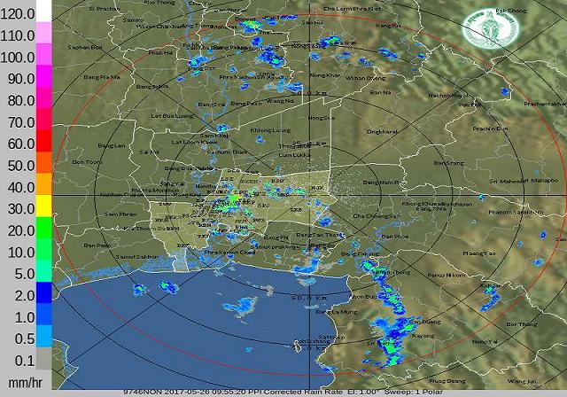 ฝนมาแล้ว!ปานกลางถึงหนักซ้ำจุดอ่วมลาดพร้าว วังทองหลาง