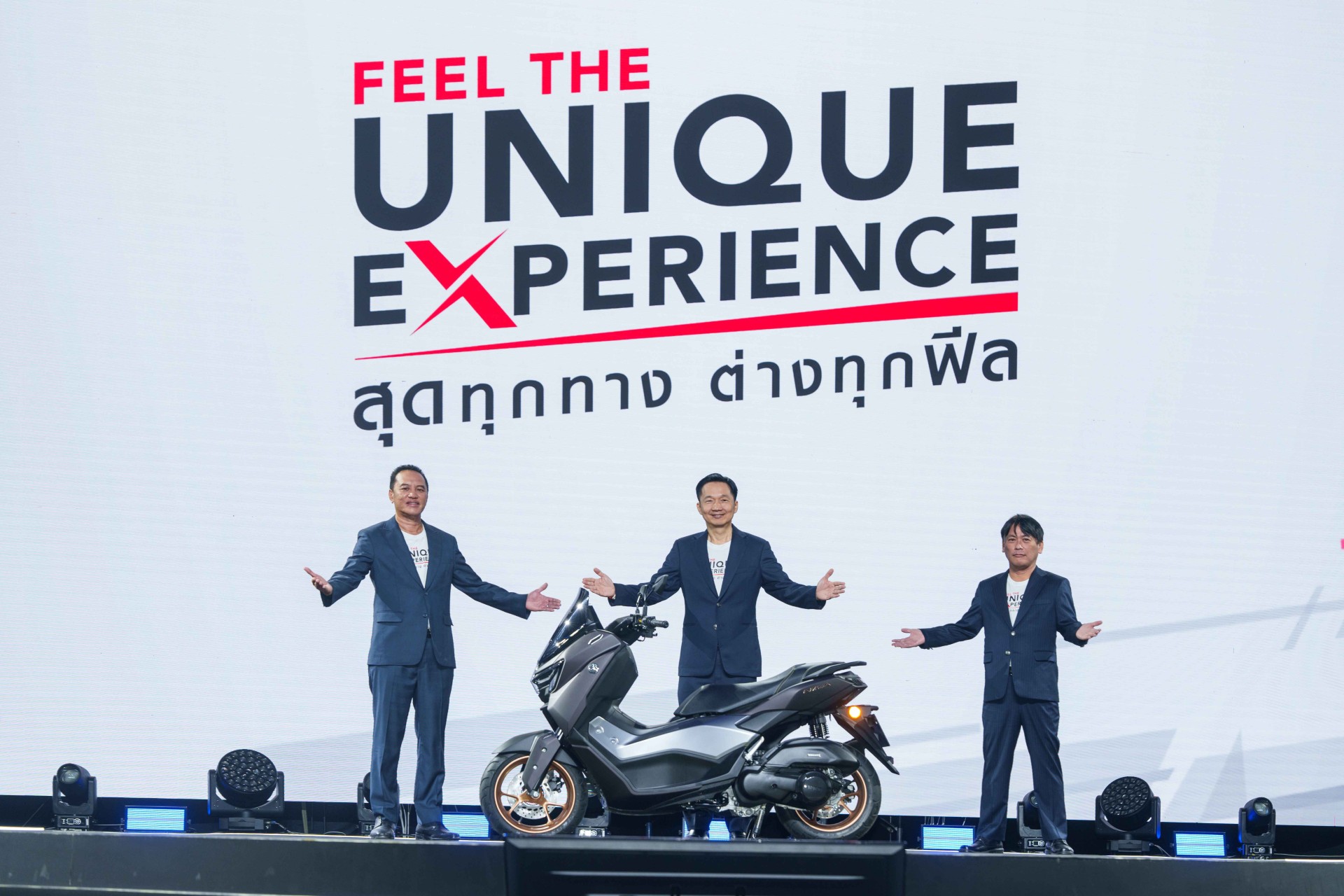 “ไทยยามาฮ่า”รุกหนักตลาดสองล้อปี 2568 เปิดตัวแคมเปญ“FEEL THE UNIQUE EXPERIENCE”