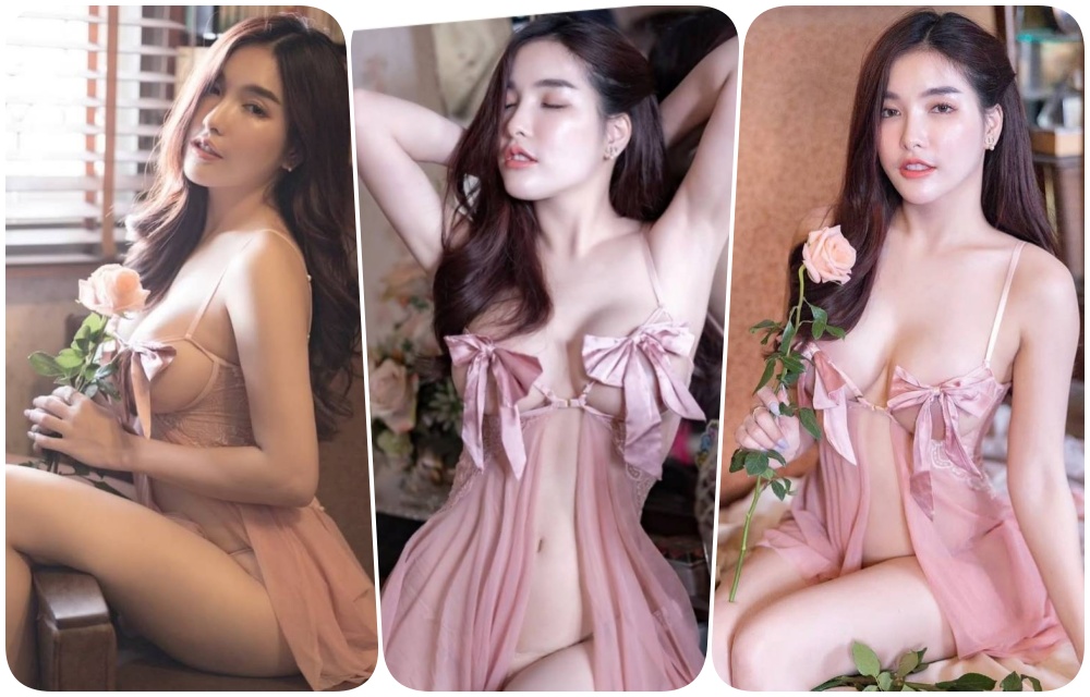 โอ้แม่เจ้า!“ใบเฟิร์น กุลธาดา”ฟาดซีทรูบางเฉียบ อวดหุ่นอึ๋มไม่ต้องซูม