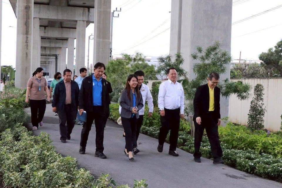 เขตดอนเมือง รับการตรวจราชการปี 68 โชว์ผลงานเด่น เพิ่มพื้นที่สีเขียว