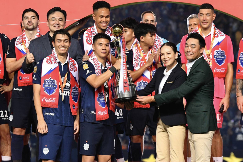 BYD เปิดมิติใหม่มอบแชมป์ไทยลีก จัดขบวนรถแห่งเกียรติยศฉลอง บุรีรัมย์ ยูไนเต็ด แชมป์ สมัยที่ 11 