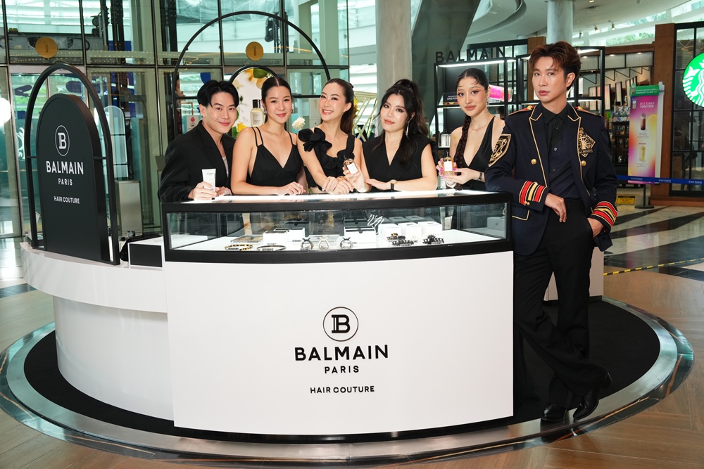 ครั้งแรกในไทย!  “BALMAIN HAIR” เปิดตัว POP-UP STORE  ชวนเซเลบริตี้คนดังสัมผัสประสบการณ์สุดพิเศษ ที่ คิง เพาเวอร์ รางน้ำ