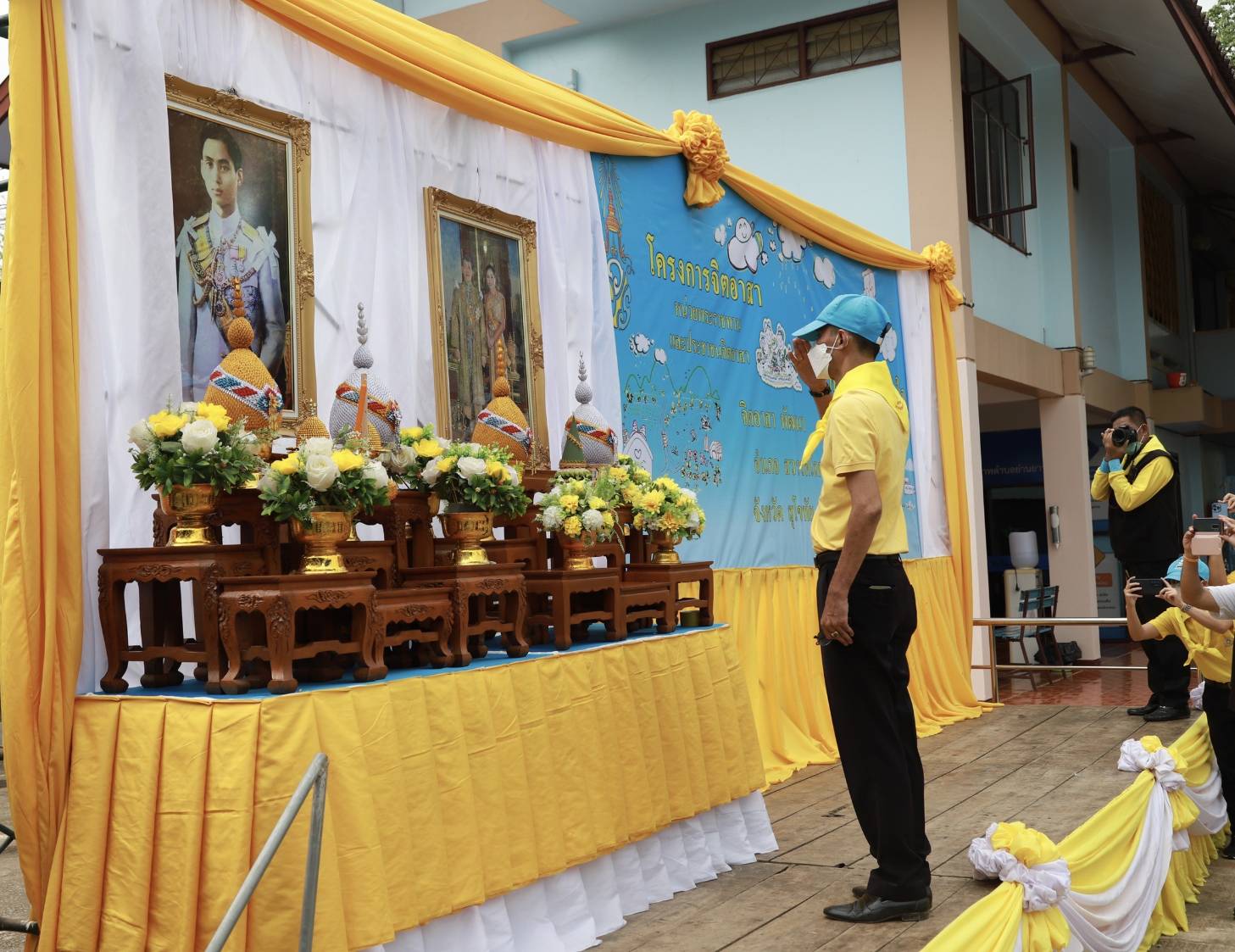 สุโขทัย จัดกิจกรรมกิจกรรมจิตอาสาพัฒนาฯเนื่องในวันอานันทมหิดล