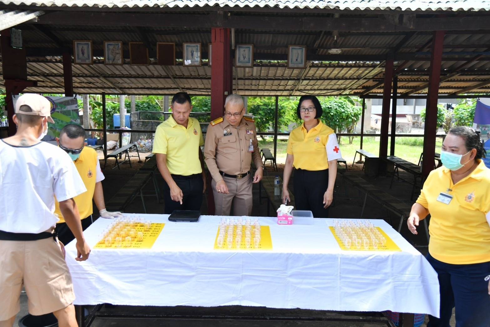 รพ.อาภากรเกียรติวงศ์ฯ นำ จนท.ตรวจสารเสพติดทหารใหม่ 2,911 นาย ค้นหาผู้เสพเข้าสู่กระบวนการบำบัดรักษา 