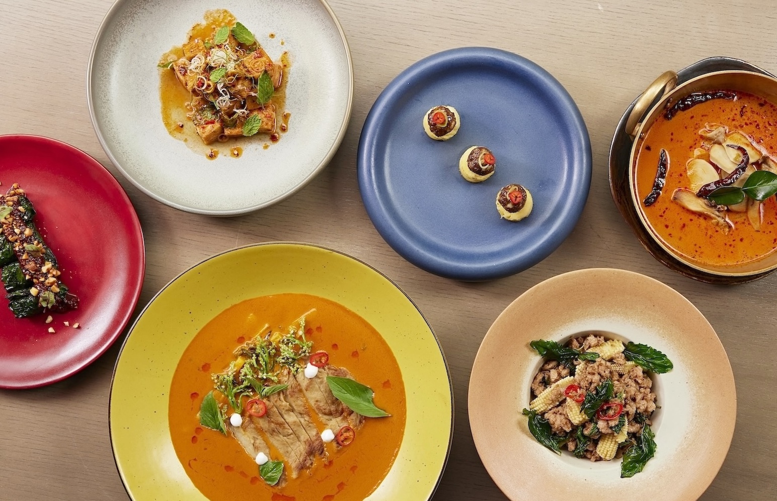  ร้านอาหารไทย จิม ทอมป์สัน ต้อนรับเทศกาลกินเจด้วยเมนูไทยร่วมสมัย