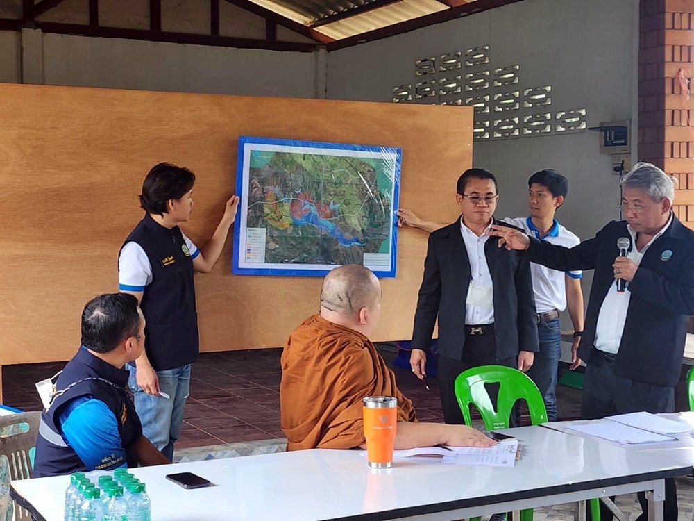 ชป.หารือการจ่ายชดเชยที่ดิน โครงการอ่างเก็บน้ำห้วยจะก่าฯ จ.ลำพูน 