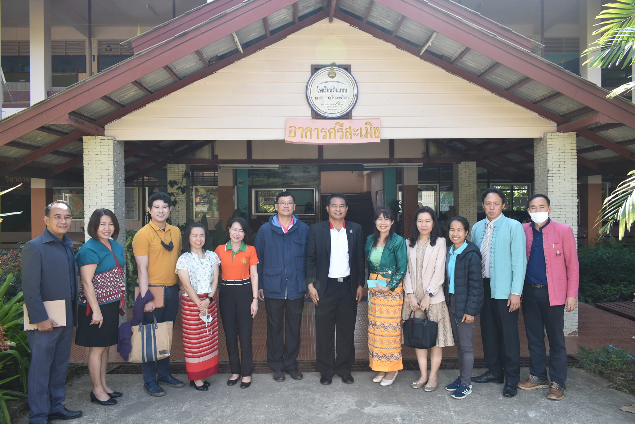 ผอ.สพม.34 ตรวจเยี่ยม โรงเรียนสะเมิงพิทยาคม