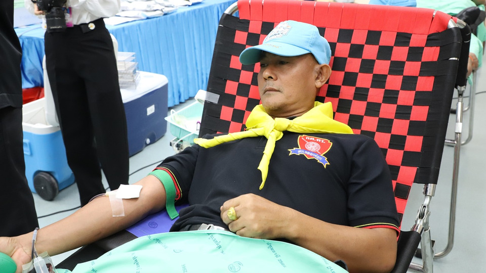 รพ.ปทุมธานีจัดบริจาคโลหิตถวายอาลัย สมเด็จพระนางเจ้าสิริกิติ์ฯ รวมพลัง “ให้โดยไม่หวังสิ่งตอบแทน”