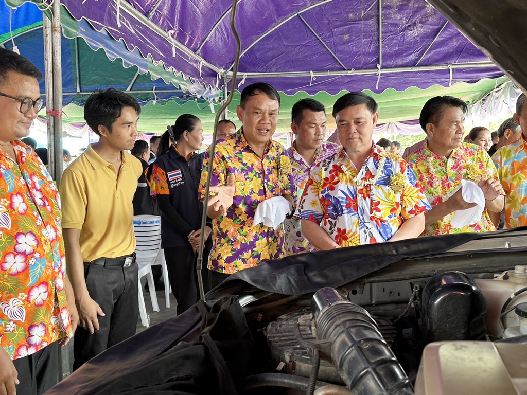 ร้อยเอ็ดเปิดศูนย์อาชีวะอาสา ร่วมด้วยช่วยประชาชน ช่วงเทศกาลสงกรานต์ 2567 