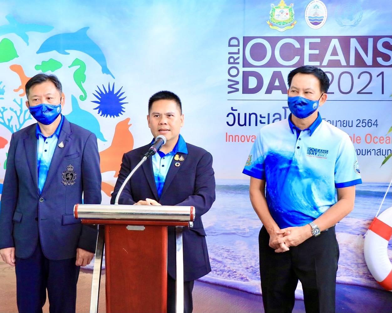  “วราวุธ” ย้ำวันทะเลโลกด้วยมือคนไทยสมบูรณ์ร่วมอนุรักษ์ทะเลคู่วิถีชีวิต 