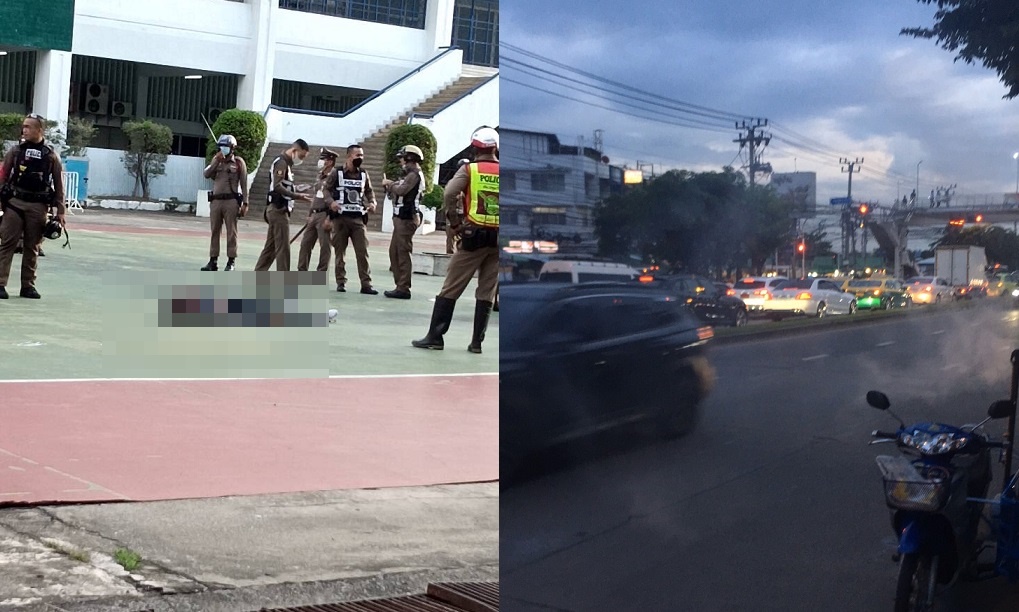เด็กช่างกลยกพวกตีกันหน้าอาคารนิมิตรบุตรเจ็บ 2 ราย