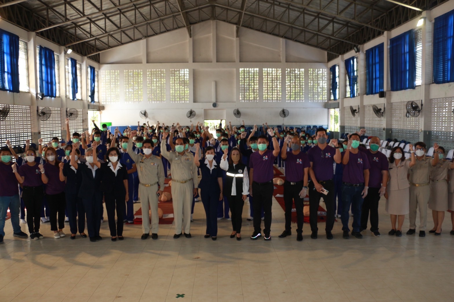 เครือเจริญโภคภัณฑ์ ร่วมกับมูลนิธิหัวใจแห่งประเทศไทยในพระบรมราชูปถัมภ์ฯ จัดอบรมการช่วยชีวิตขั้นพื้นฐาน