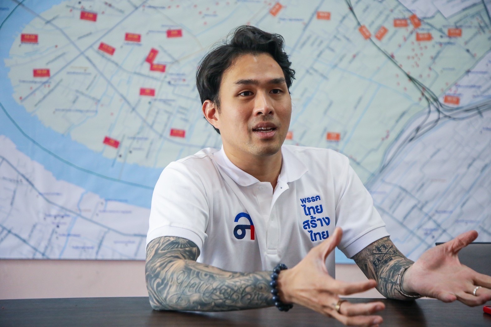 "นรุตม์ชัย" ปลื้มชาวยานนาวา-บางคอแหลม เชียร์ให้เป็นส.ส. ชี้เป็นคนรุ่นใหม่ กล้าผลักดันซอฟต์พาวเวอร์การสัก