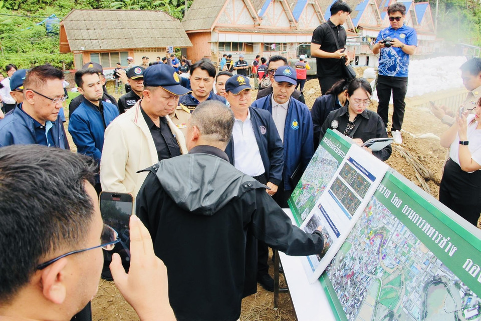 สทนช.ลงพื้นที่แม่สาย เร่งแก้ปัญหาน้ำท่วม–จับตากำแพงฝั่งเพื่อนบ้าน ห่วงฤดูฝนเสี่ยงซ้ำเติมพื้นที่ชายแดน 