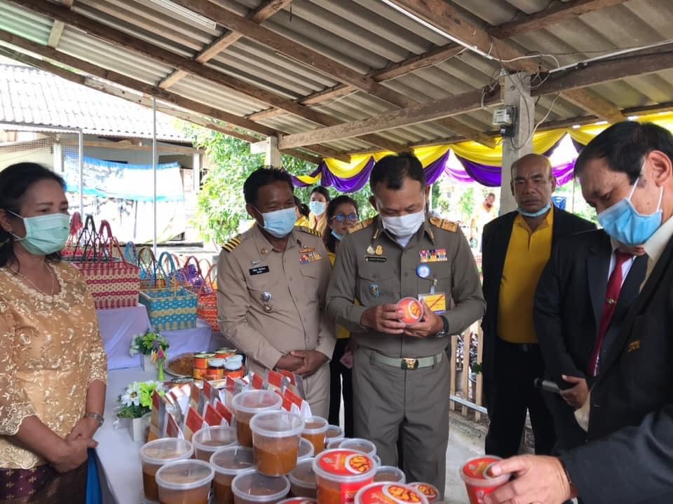 องคมนตรี ตรวจเยี่ยมกิจกรรมวิศวกรสังคม มรภ.สุราษฎร์ ร่วมสร้างวิสาหกิจชุมชนบ้านใหม่นิคม