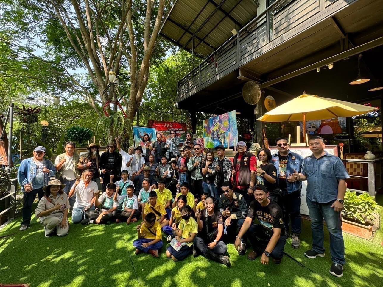 กลุ่ม Immortals Thailand จัดกิจกรรมเปิดเวิร์คช็อปภายใต้ชื่อ“เพาะงานศิลป์ถิ่นเฉียงเหนือ”ครั้งที่ 2