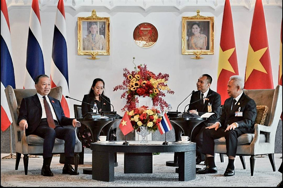 “ประธานรัฐสภา” ต้อนรับ “โต เลิม” ผู้นำเวียดนาม ยกระดับหุ้นส่วนยุทธศาสตร์รอบด้าน ฉลองครบรอบ 50 ปีความสัมพันธ์
