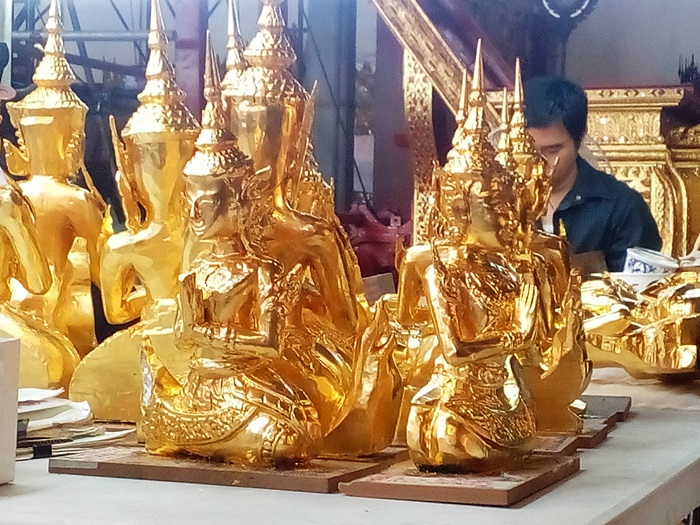บูรณะราชรถปิดทองเทพพนมแล้วเสร็จหมดสิงหาฯ