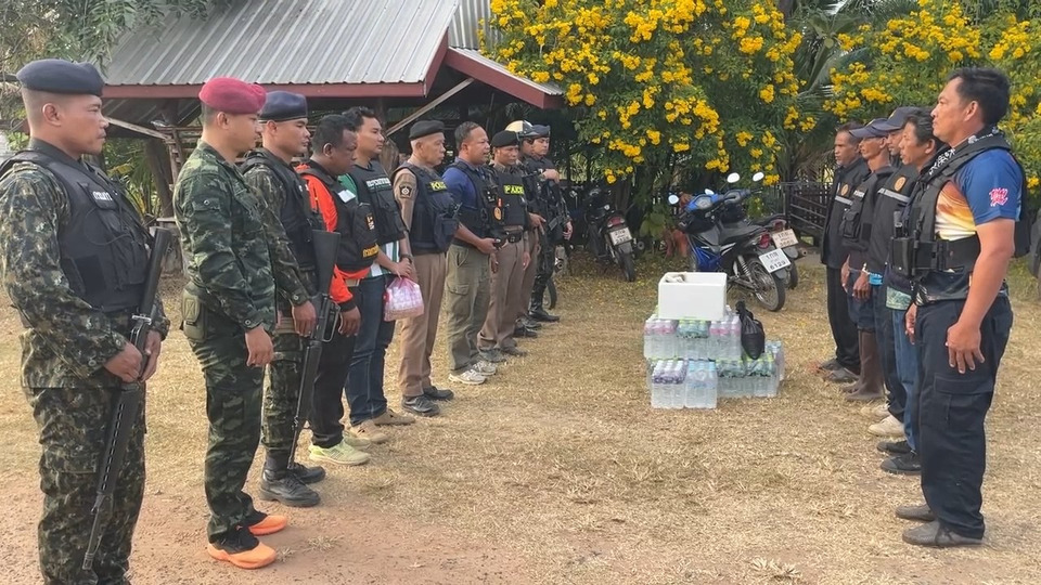 ชรบ.คุมพื้นที่เข้มตามสถานการณ์ใกล้ชิด เขมรถล่ม BM-21 เช้ามืด รบเดือดวันที่ 8 หวังยึด “ตาควาย–เนิน 350”