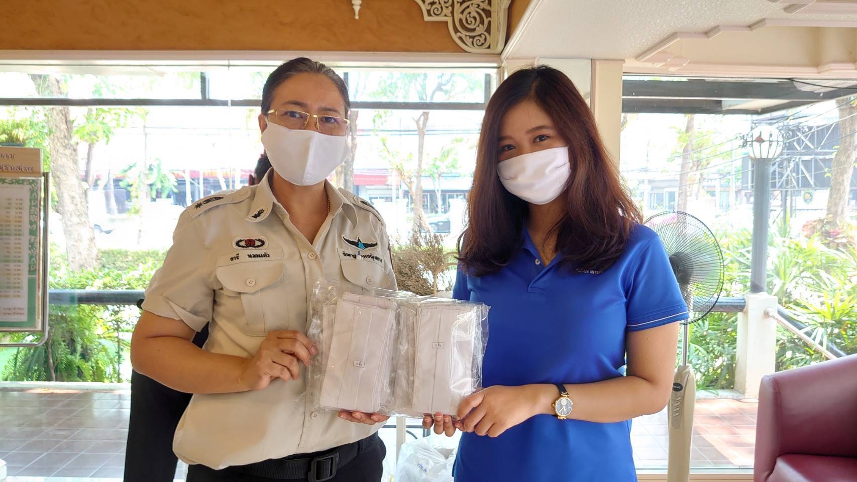 “SCN” สนับสนุนหน้ากากผ้าฝีมือจากทัณฑสถานหญิงกลาง
