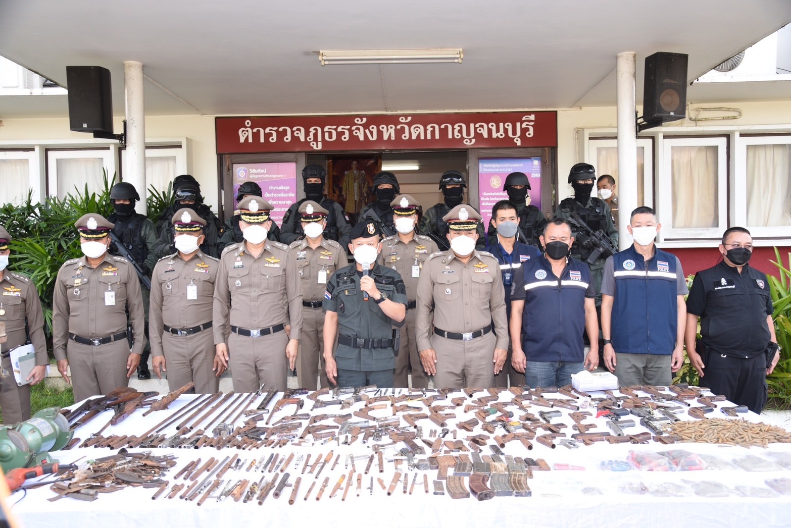 เจดีย์ 1 งัดแผนยุทธการ“พิชิตคนพาล อภิบาลคนดี”รวบ 2 ผู้ต้องทลายคลังแสงขนาดย่อม