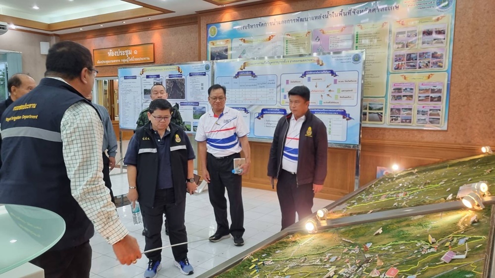 ชป.ศรีสะเกษ จับมือ ปปช.ศรีสะเกษ ลุยแก้ปัญหาผู้บุกรุกพื้นที่อ่างฯ 4 แห่ง 