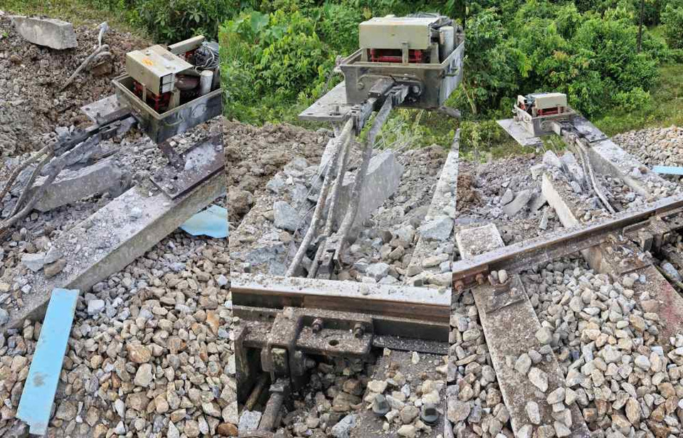 การรถไฟฯ แจ้งเหตุระเบิดรางรถไฟสถานีมะรือโบ ตรวจสอบความเสียหาย-ปรับแผนเดินรถชั่วคราวเพื่อความปลอดภัย
