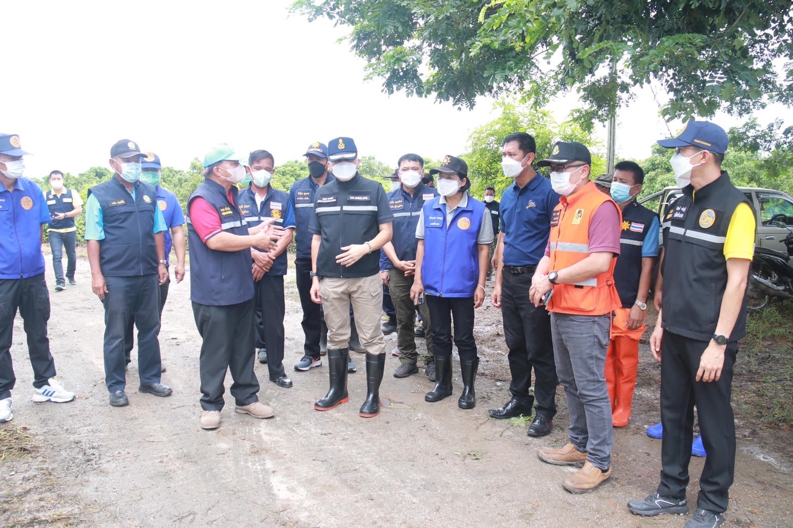สำนักงานชลประทานที่ 1 ต้อนรับผู้ว่าฯลำพูน และคณะ ลงพื้นที่ติดตามสถานการณ์น้ำ อ.ป่าซาง 