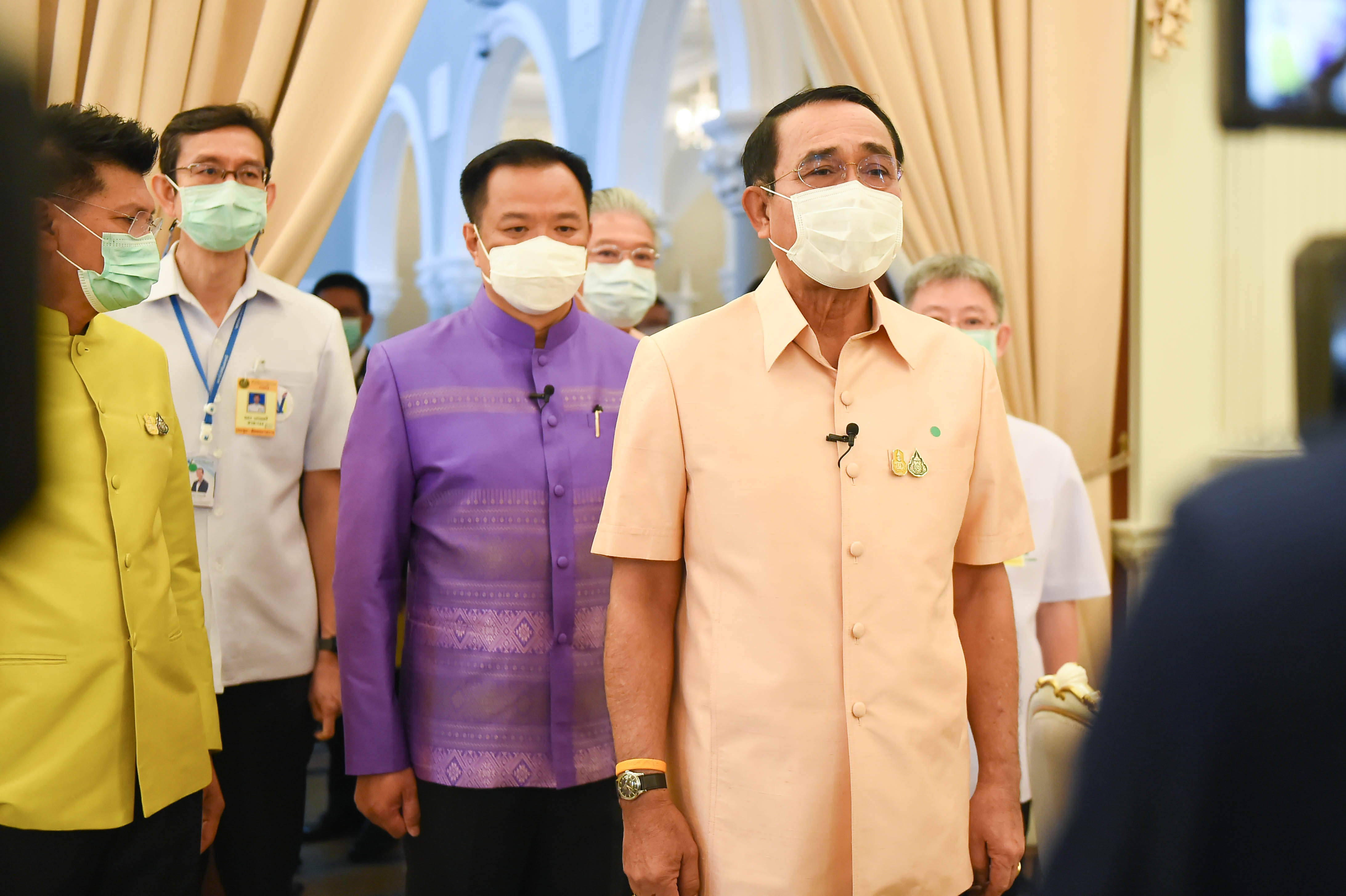 "3ป."ปิดห้องถก ร่วม "หน.พรรคร่วมรัฐบาล" คาดคุยโผครม.