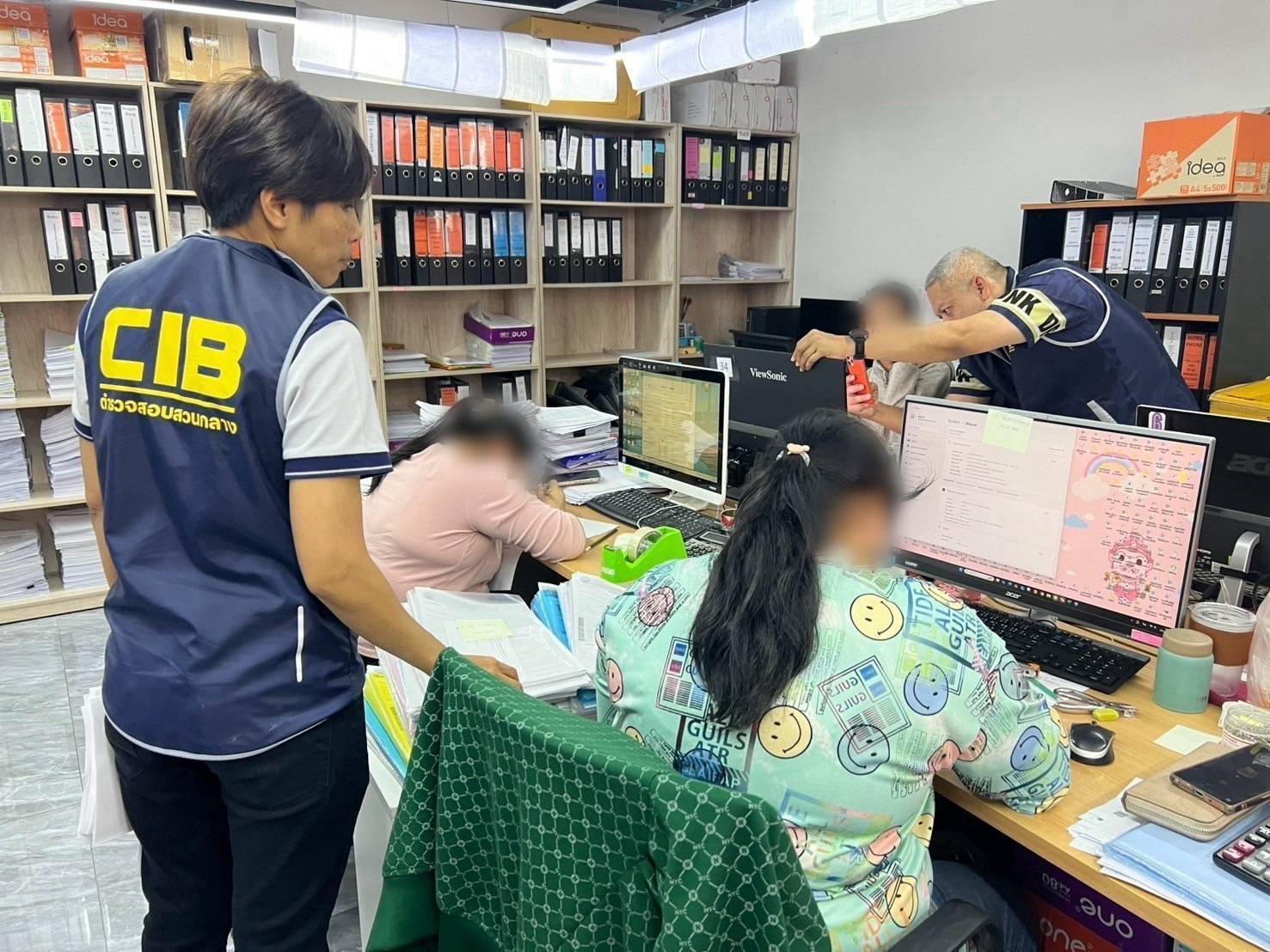 ปอศ.บุกจับ 15 บริษัทนอมินีนายทุนจีน ยึดทรัพย์กว่า 150 ล้าน