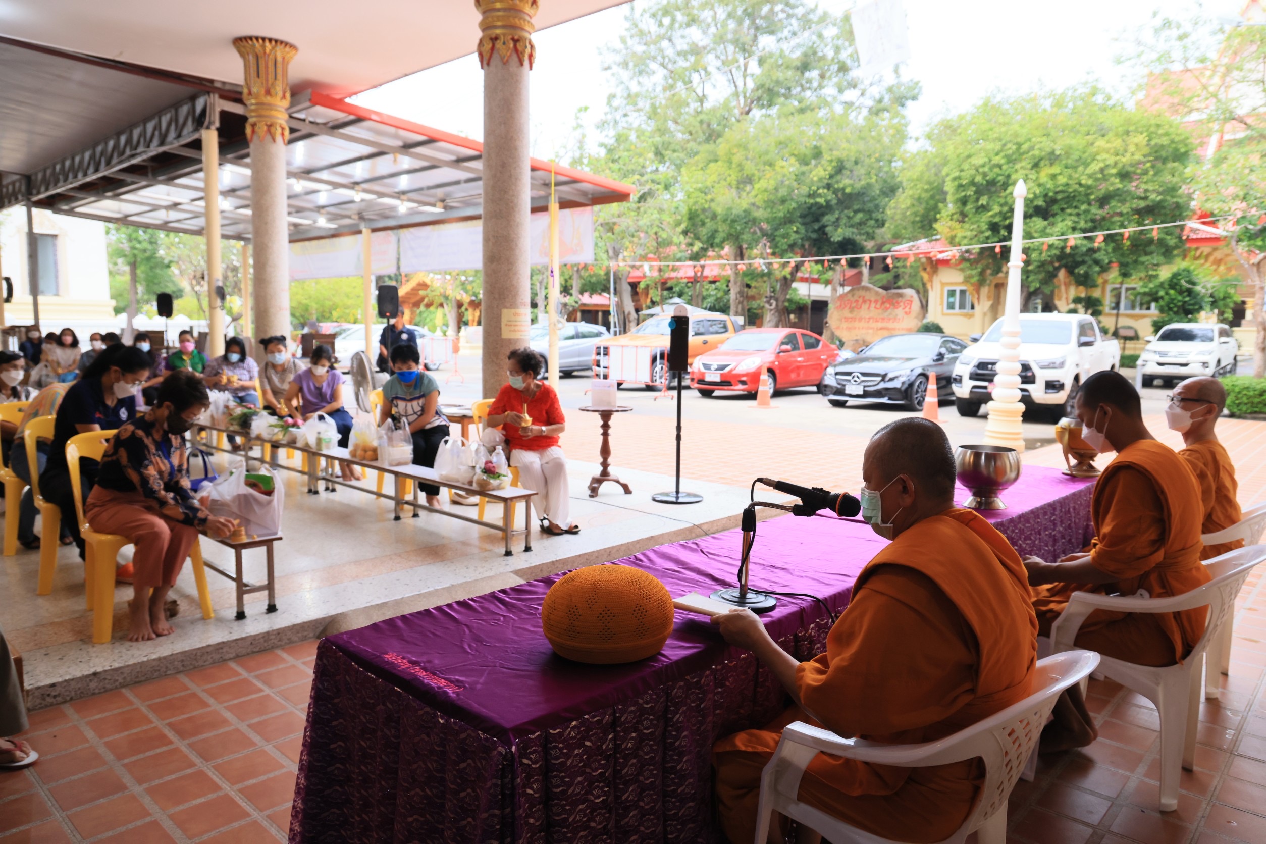 วัดป่าประดู่ เมืองระยอง ชวนเข้าวัดทำบุญใส่บาตร-ฟังธรรม ทุกวันเสาร์