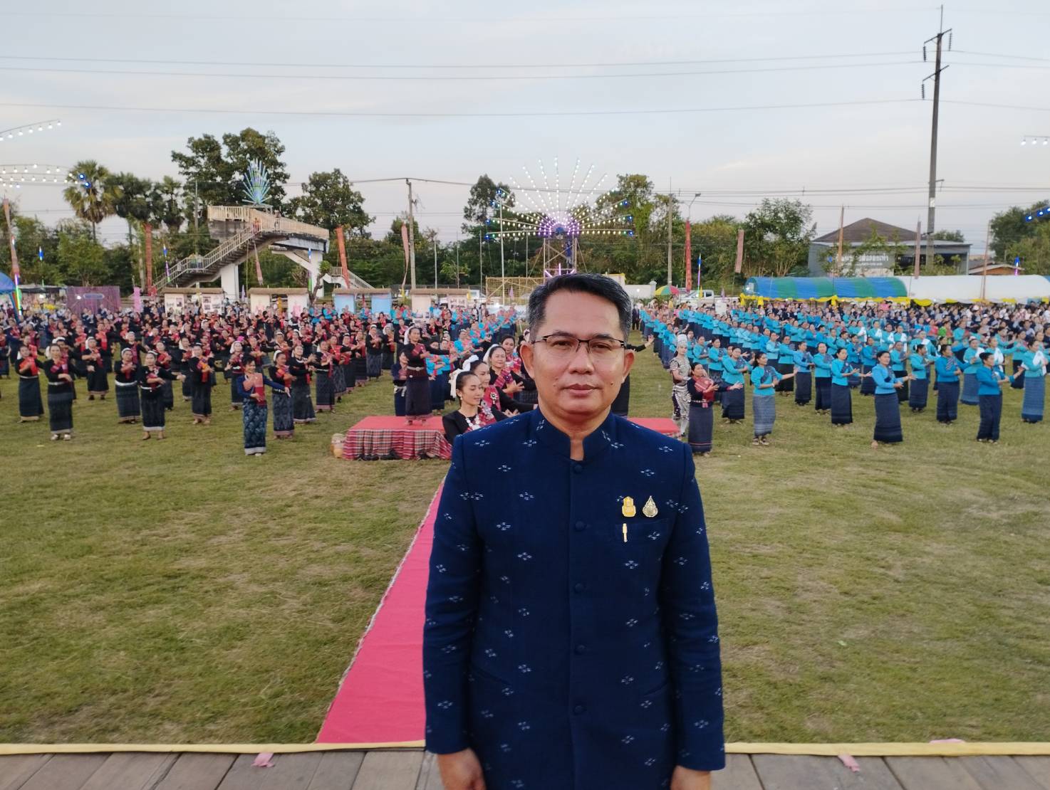 รองผู้ว่าฯยโสธรเปิดเทศกาลศิลปวัฒนธรรมพื้นบ้านนานาชาติ แห่งประเทศไทย อำเภอเลิงนกทา