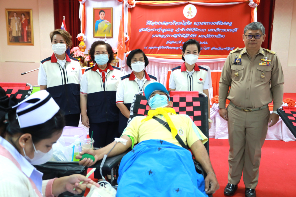 กาชาดกาฬสินธุ์เชิญชวน "บริจาคโลหิต" มงคลชีวิต กุศลยิ่งใหญ่ ถวายแด่ "พระองค์ภา"