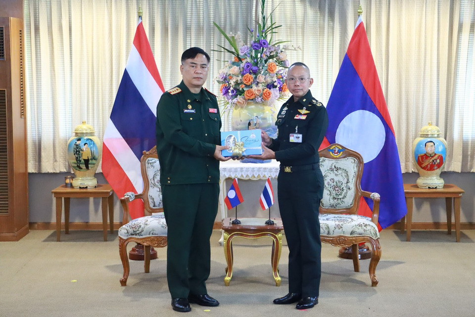 ไทย-ลาว แน่นแฟ้น ผบ.ทสส. เปิดฝึกอบรมโครงการพระราชดำริรุ่น 4